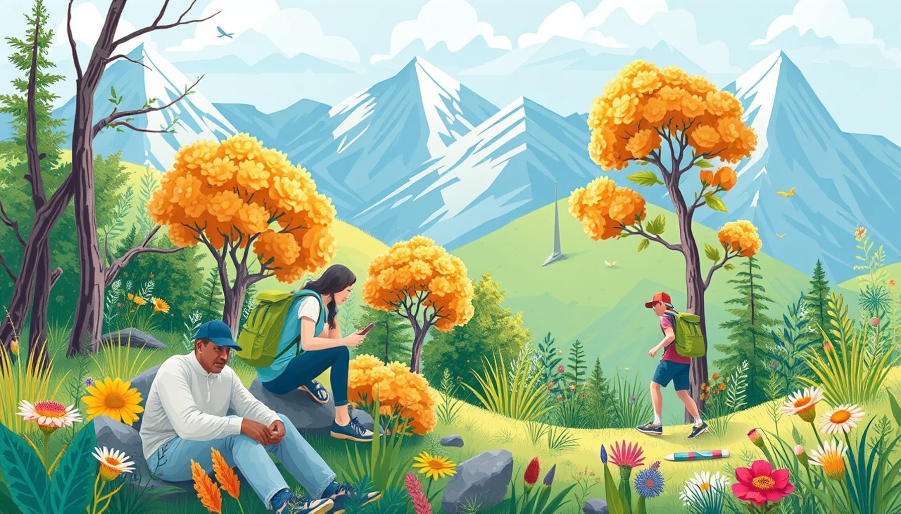 The Influence of Nature and Outdoor Activities on Stress Reduction