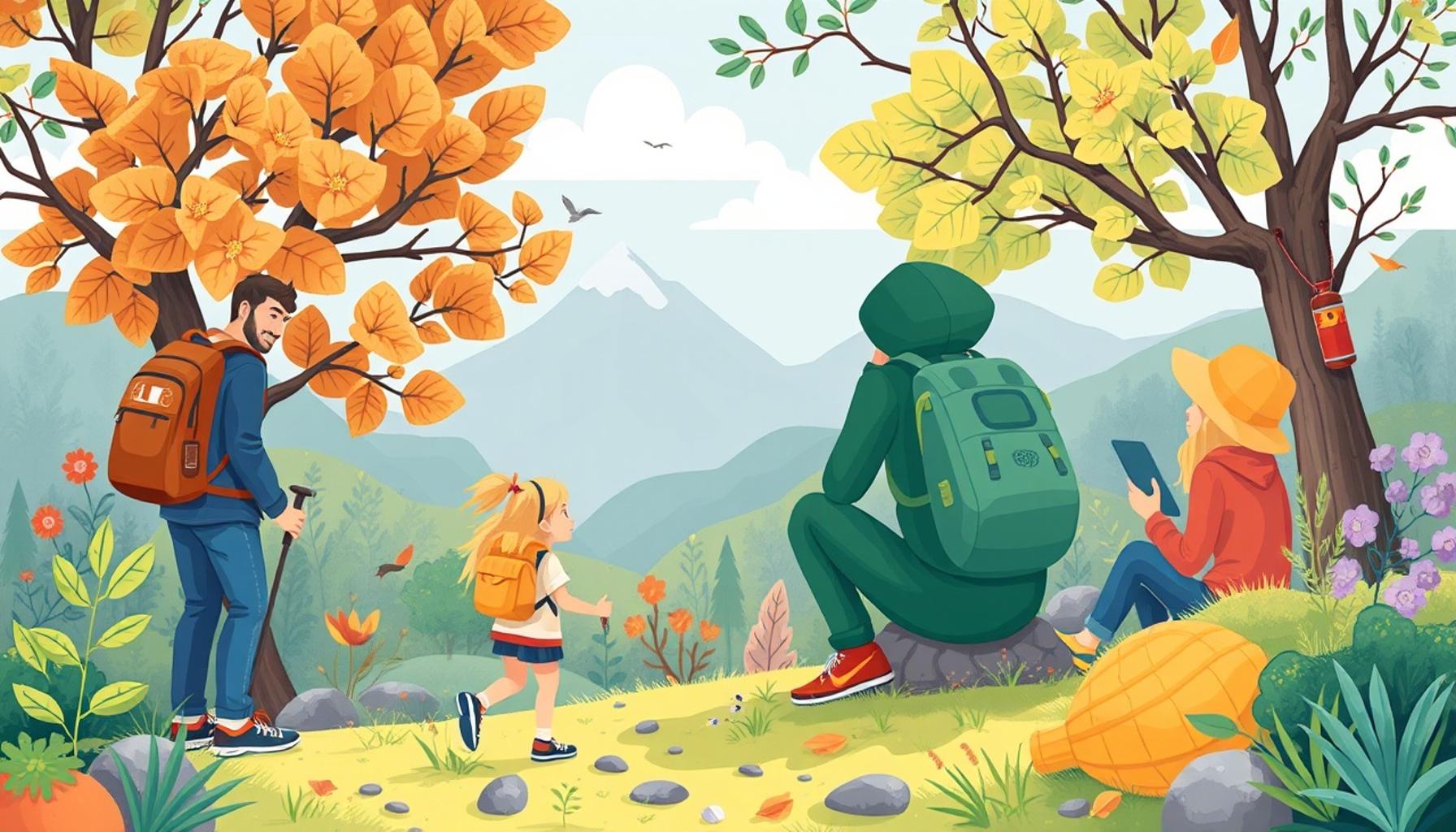 The Role of Outdoor Activities in Promoting Mental Health and Well-Being